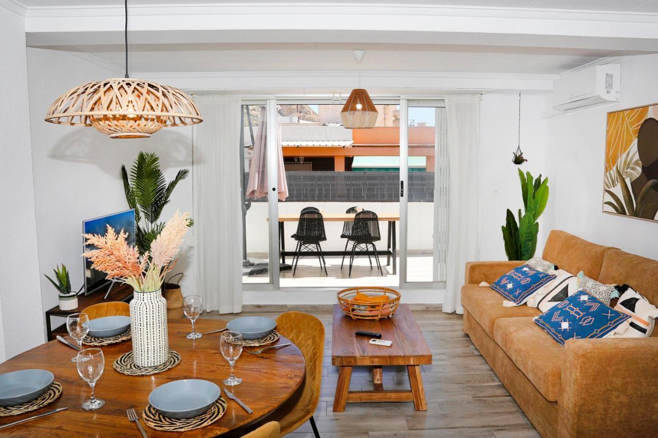 Ferienwohnung M&C Penthouse Santa Barbara Alicante Exterior foto